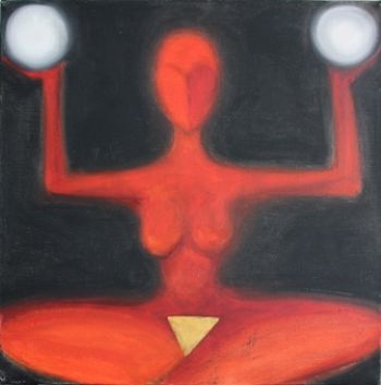 Ligne-art-Sylvie Gambetti-Femmes Rouges 'temps 3'  