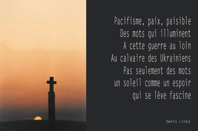 Ligne-art-Poésie - Promesse de paix