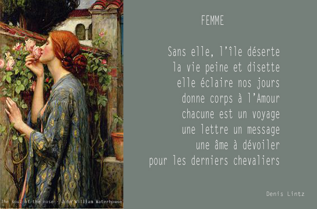 Ligne-art-Poésie-The soul of the rose-Hommage à La Femme