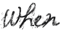 When