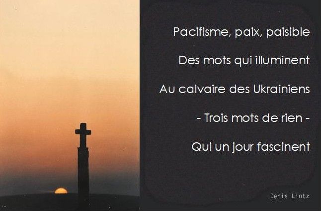 Ligne-art-Poésie - Promesse de paix